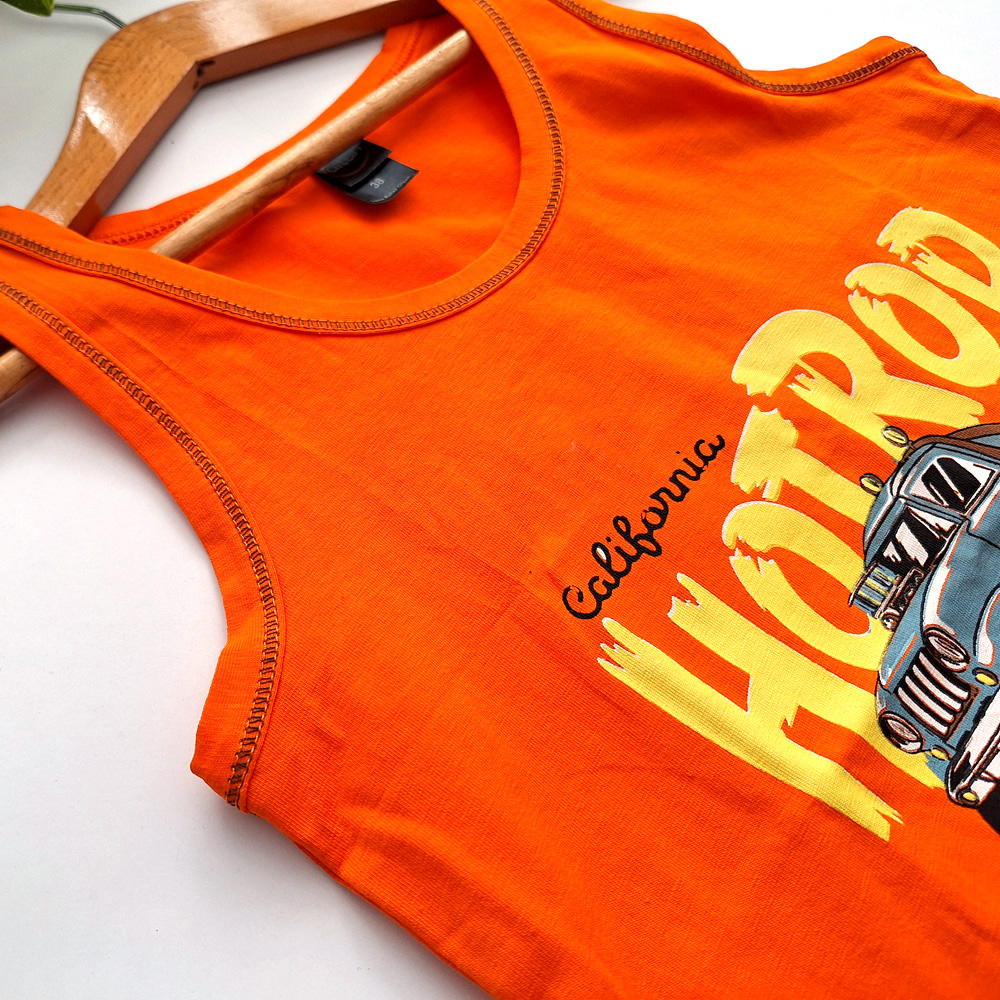 تاپ شورتک پسرانه نارنجی