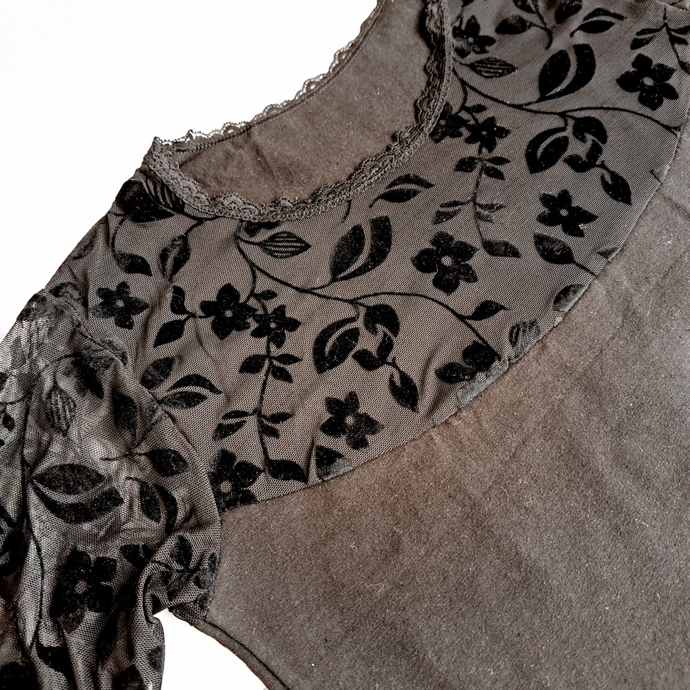 بلوز نخی مجلسی آستین بلند