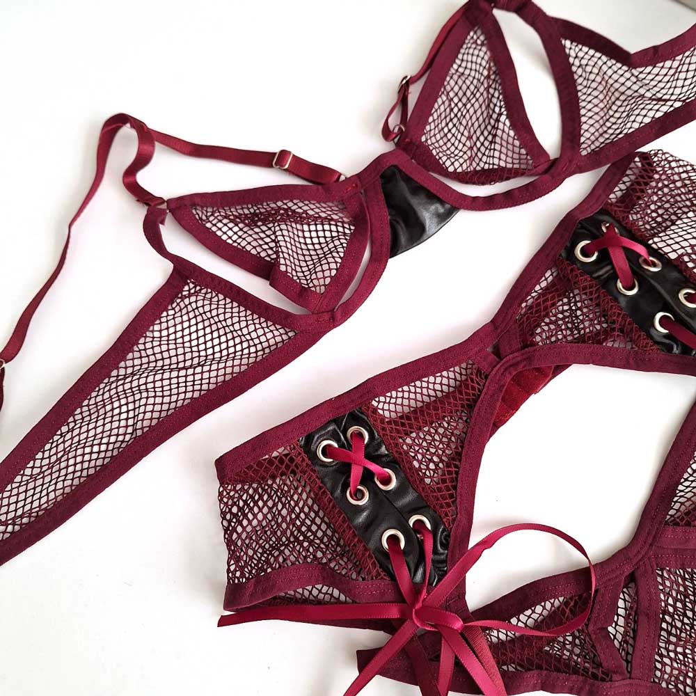 ست سوتین شورت فانتزی