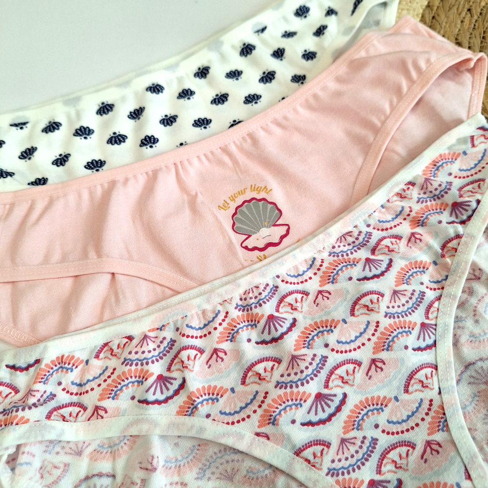 شورت نخی طرح صدف