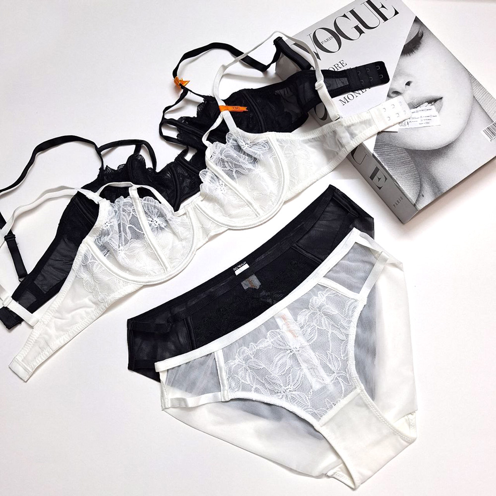 ست سوتین شورت فانتزی توری