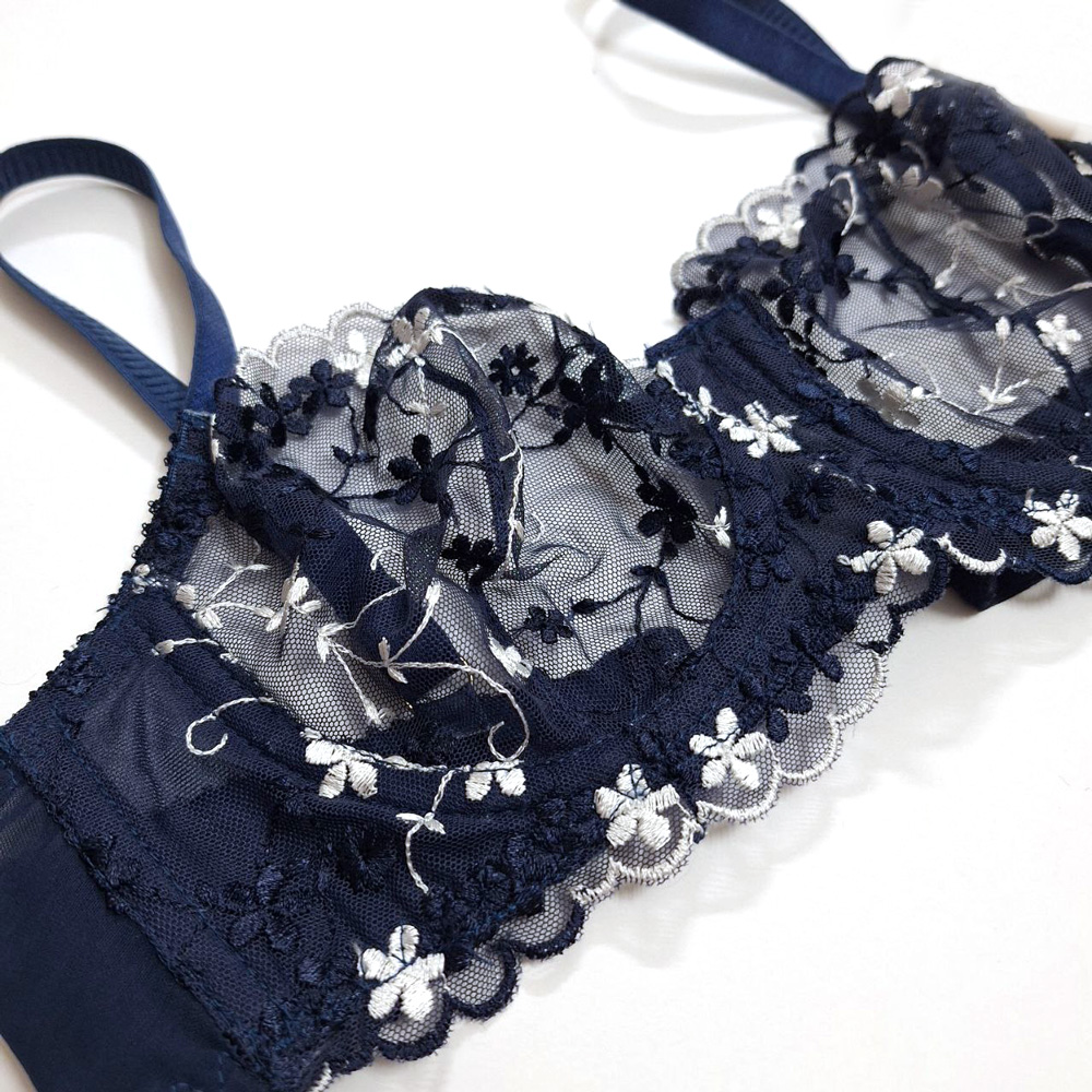 ست سوتین شورت توری