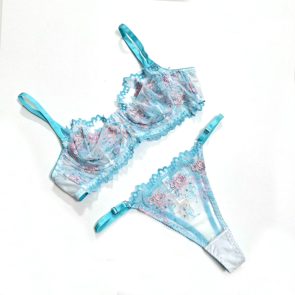 ست سوتین شورت توری