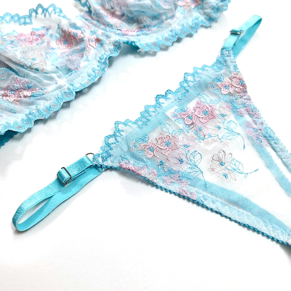 ست سوتین شورت توری