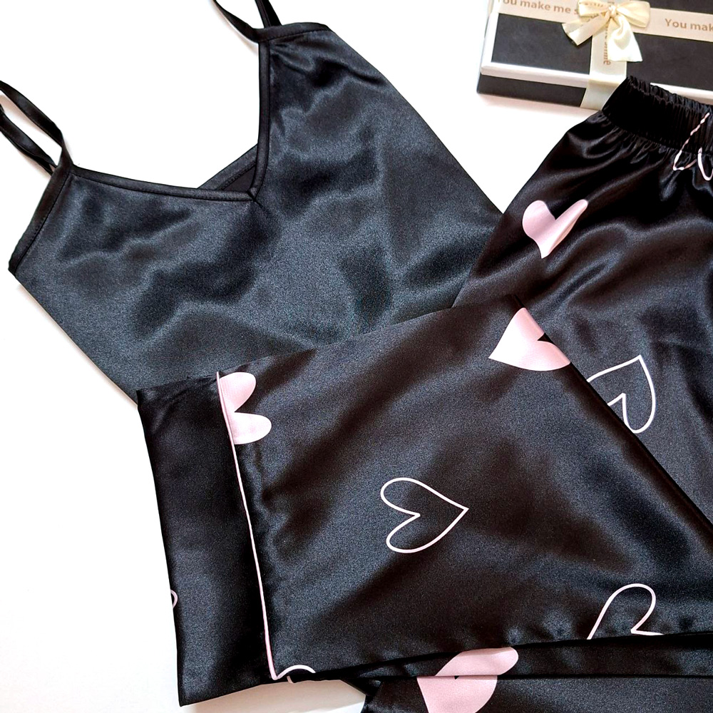 تاپ شلوار ساتن