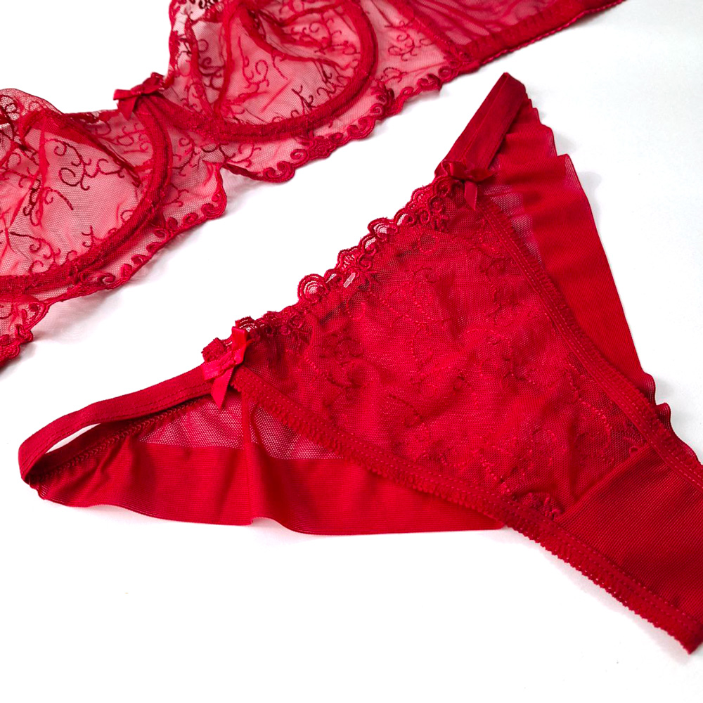 ست سوتین شورت توری - 5