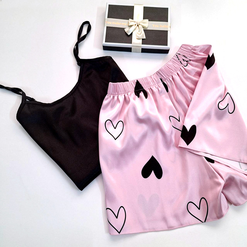 تاپ شورتک ساتن