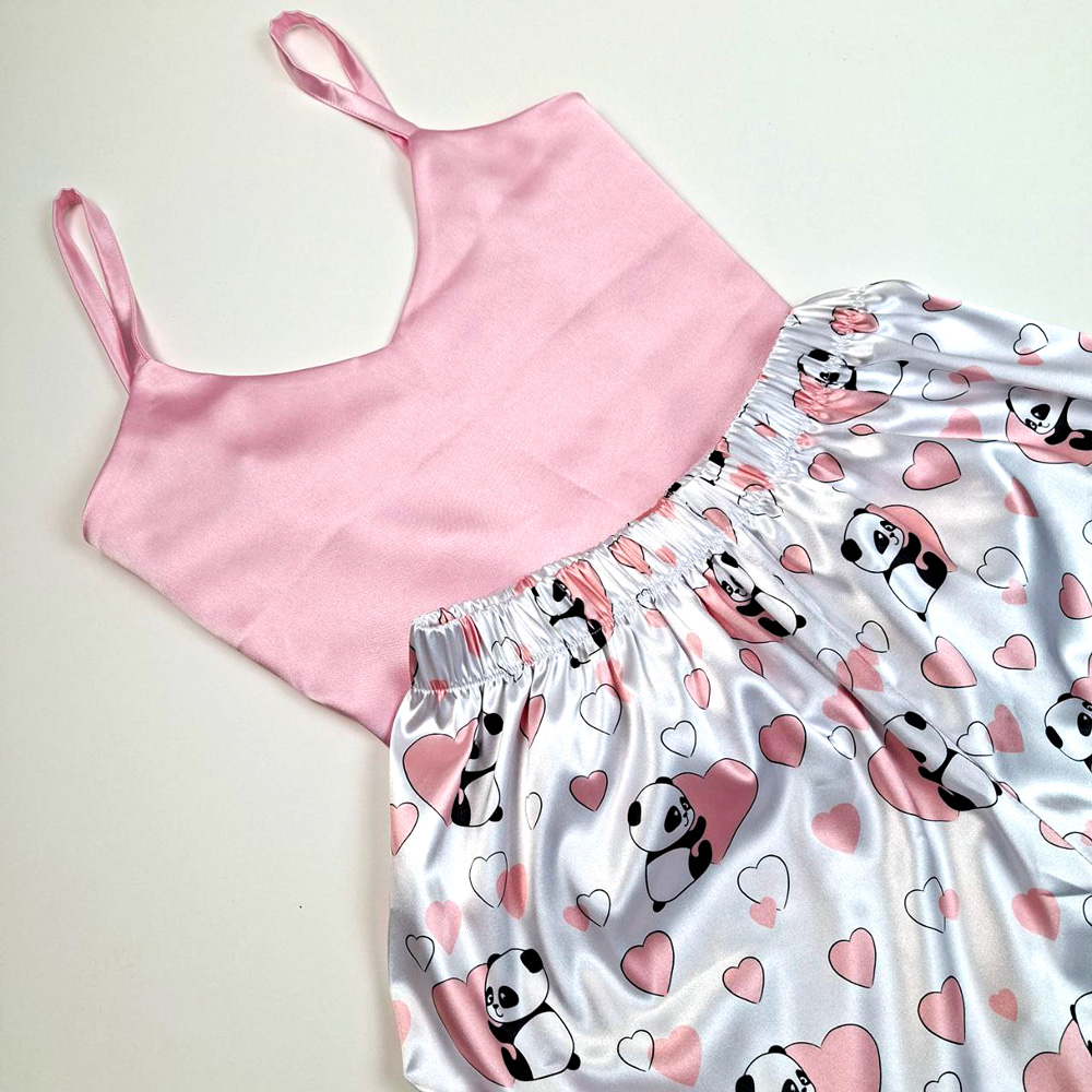 تاپ شورتک ساتن