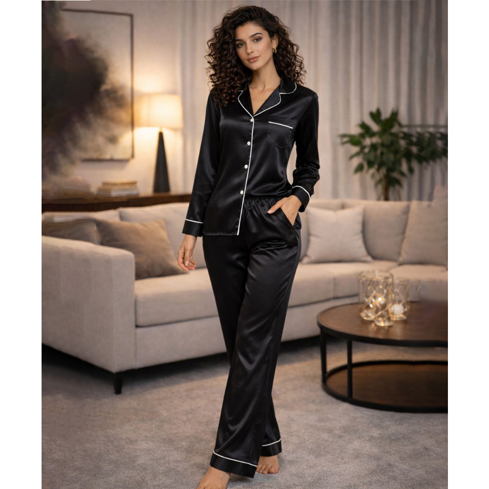 بلوز شلوار ساتن - 1