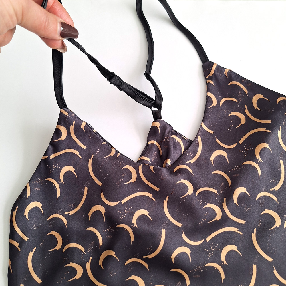 تاپ شورتک ساتن  cottonhill