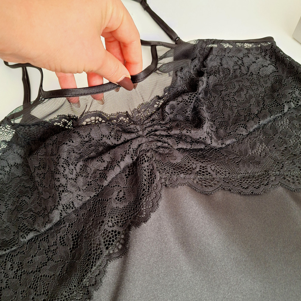 پیراهن ساده ساتن cottonhill